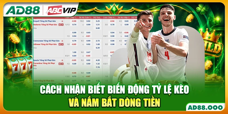 Cách Nhận Biết Biến Động Tỷ Lệ Kèo Và Nắm Bắt Dòng Tiền