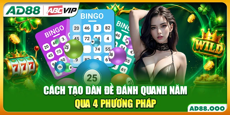 Cách tạo dàn đề đánh quanh năm qua 4 phương pháp