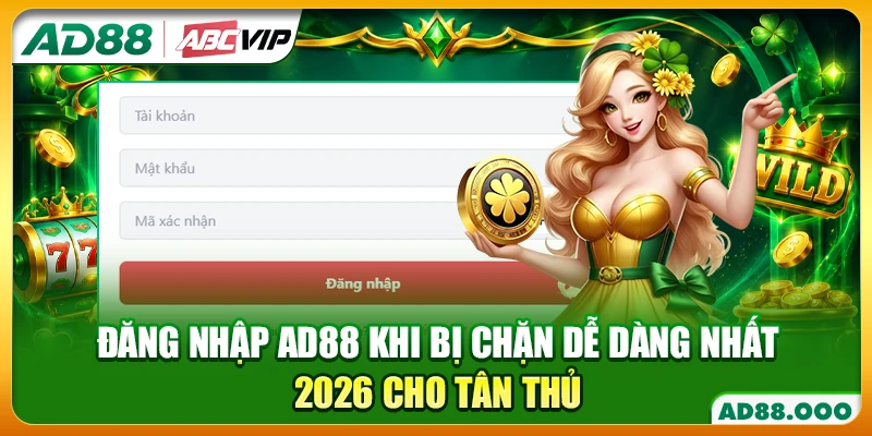 Đăng Nhập AD88 Khi Bị Chặn Dễ Dàng Nhất 2026 Cho Tân Thủ